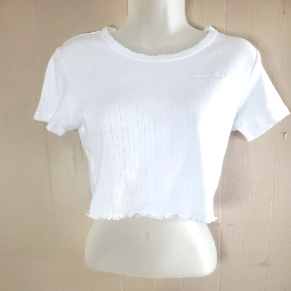 Lee Cooper London cropped tee